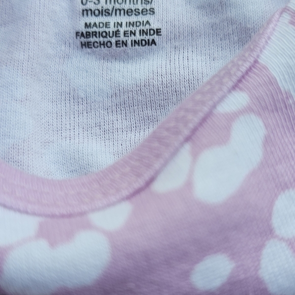 Gerber Baby Girls Floral Short Sleeve Onesies® Bodysuits 2 Pack 0-3 Months - Picture 7 of 8